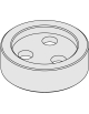 Optional flanges for chucks with arbor - Female