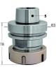 HSK-F63 — Цанговые патроны с концентрическим креплением ER40