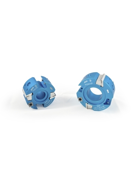 Double spacing cutter head