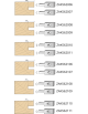 Series 562 cutters, multicut: Pin