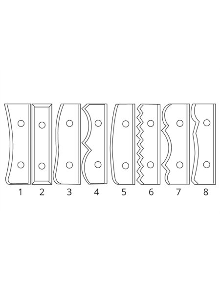 Inserti in metallo duro per portautensili regolabili (altezza 50 mm) in inserti in metallo duro Forézienne di FOREZTOOL Inserti in metallo duro per portautensili regolabili (altezza 50 mm) in inserti in metallo duro Forézienne di FOREZTOOL