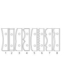 Inserti in metallo duro per portautensili regolabili (altezza 50 mm) in inserti in metallo duro Forézienne di FOREZTOOL Inserti in metallo duro per portautensili regolabili (altezza 50 mm) in inserti in metallo duro Forézienne di FOREZTOOL