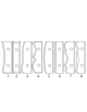 Carbide inserts for adjustable cutter head h50mm