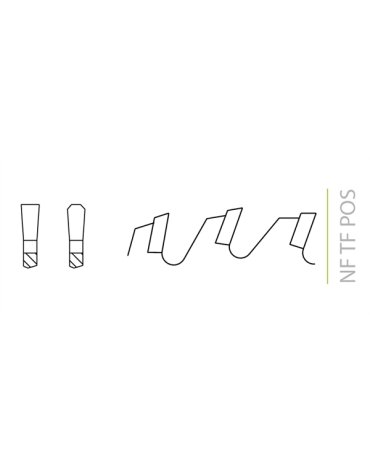 Lame circulaire carbure denture trapézoïdale positive ELITE