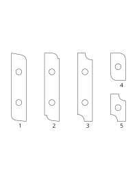 Inserti in metallo duro per portautensili a nastro piatto multiprofilo in inserti in metallo duro Forézienne di FOREZTOOL Inserti in metallo duro per portautensili a nastro piatto multiprofilo in inserti in metallo duro Forézienne di FOREZTOOL