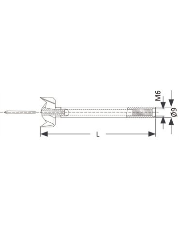 Système de forage 2 en carbure Ø 10 - 30mm