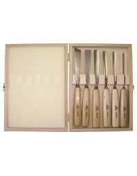 Coffret de couteaux à sculpter - 6 pièces