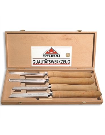 Coffret d'outils de tournage - 4 pièces Coffret d'outils de tournage - 4 pièces