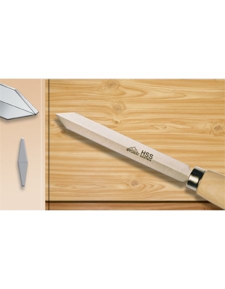 Utensile per la tornitura del legno in grani d'orzo di STUBAI