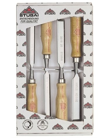 Set di scalpelli da carpentiere in scatole e set di STUBAI