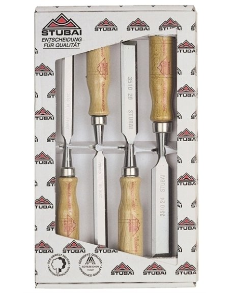 Set di scalpelli da carpentiere in scatole e set di STUBAI