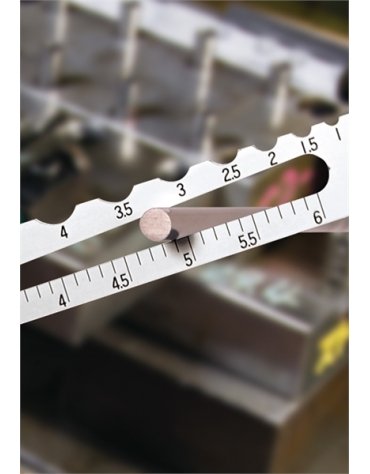 Calibro di diametro e raggio in Righelli e calibri di SHINWA