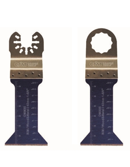 Extra-long life plunge and flush-cut for wood and metal - 42mm