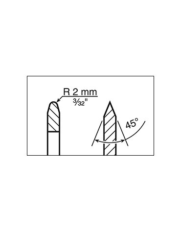 Albero in acciaio inossidabile MSK-250 in Ricambi di TORMEK