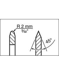 Albero in acciaio inossidabile MSK-250 in Ricambi di TORMEK