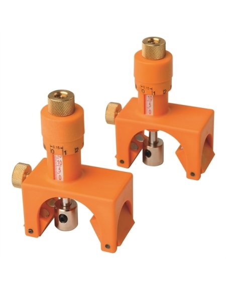 Set di 2 posizionatori magnetici per coltelli da pialla in ferro di CMT