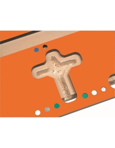 Gabarit de défonceuse pour plan de travail de cuisine Gabarit de défonceuse pour plan de travail de cuisine