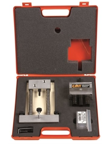 Système universel pour le perçage de charnières