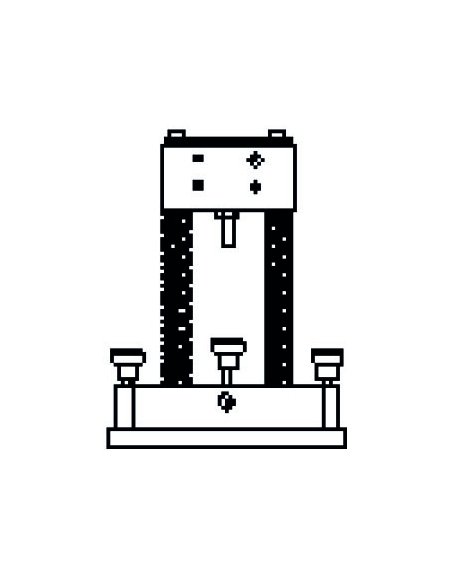 Système universel pour le perçage de charnières