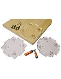 Kit di utensili per fresatura fino a 12 raggi in Kit di utensili per fresatura di CMT