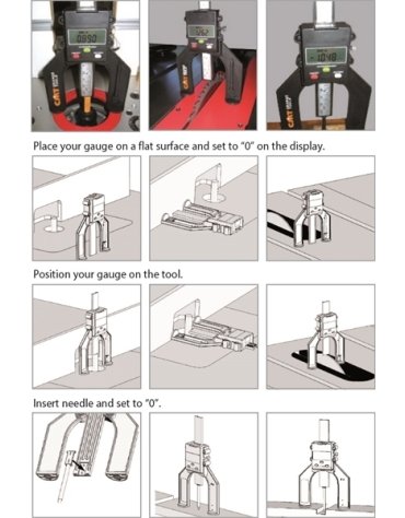 Jauge de la hauteur digitale Jauge de la hauteur digitale