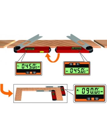 Rapporteur d'angles digital Rapporteur d'angles digital
