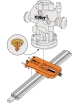 PGD-1 Adjustable Precision Router Dado Jig