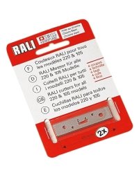 Lame di ricambio per pialla RALI® 105, 220, 260 - acciaio cromato in RALI Pialle di RALI