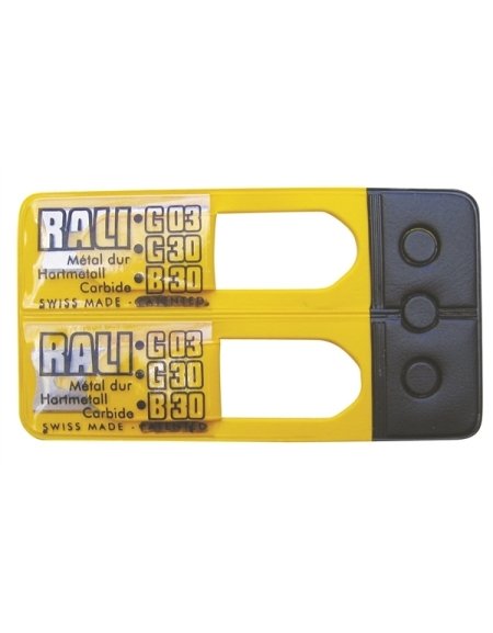 Lame di ricambio per pialla RALI® POCKET, G03, G30, B30 - carburo in pialle RALI di RALI