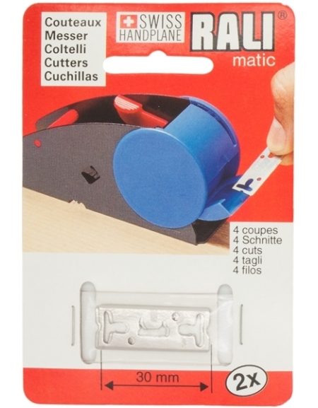 Cuchillos de recambio para cepillo RALI® MATIC