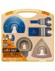 Set di 37 lame e accessori multiutensile con lame oscillanti - Custodie e accessori di CMT