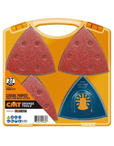 Set di 37 lame e accessori multiutensile con lame oscillanti - Custodie e accessori di CMT