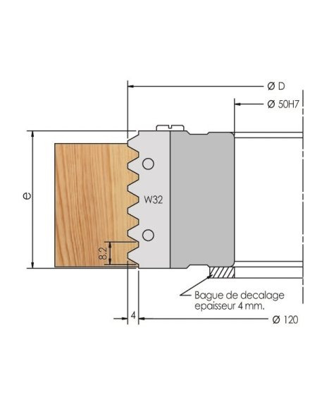 Portautensili impilabile per giunzioni incollate con base piana e piastre - ELBÉ