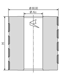 Calibreur Elistar à plaquettes réversibles - Al. 50