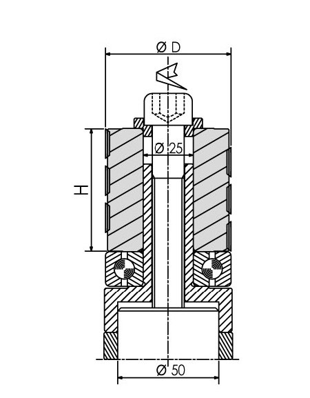 Calibreur Elistar à plaquettes réversibles - Al. 50
