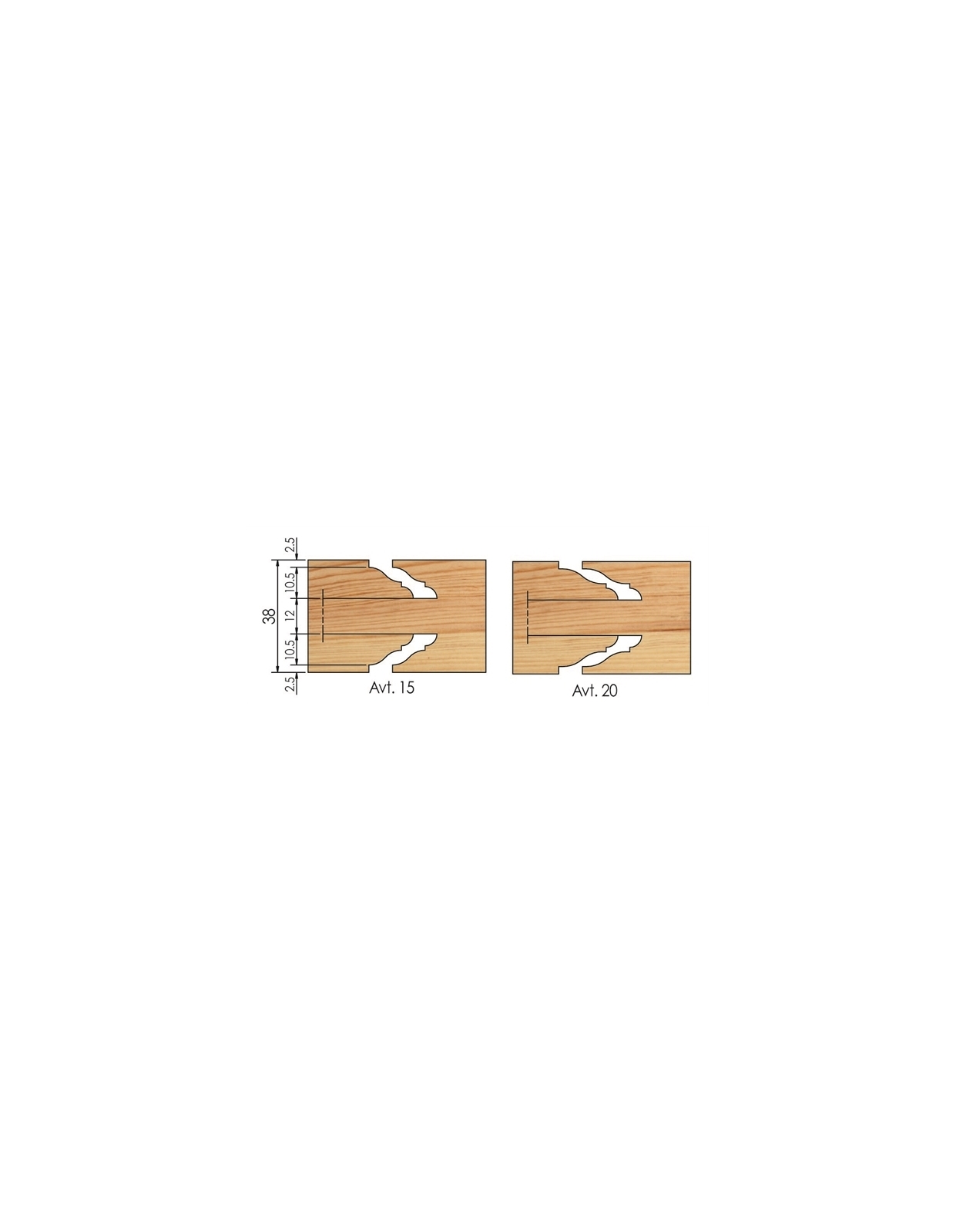 Porte-outils demi-rond concave à plaquettes – Alésage 50 mm