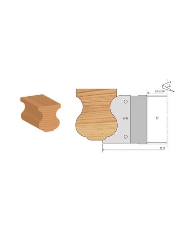 Portautensili per modanature corrimano con piastre - ELBÉ