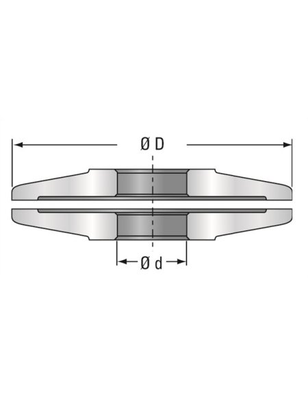 Flange per lame per seghe circolari in Accessori per lame per seghe circolari di ELBÉ