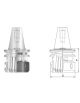 Spannzangenfutter mit Steilkegel ISO 30 SCM