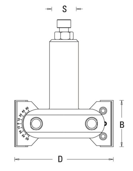 Portautensili multi-inclinazione Z2 in inserti in metallo duro per punte da trapano di ELBÉ