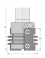 Z2 glue joint tongue and groove cutter head - Ref. ELPA020200 - D 55