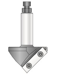 Punte per piegatura e smussatura con inserti Z1 in inserti in metallo duro di ELBÉ