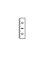 Plaquettes carbure bouvetage - Ref. PLAQW30 - l 15