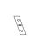 Chamfer carbide knives - Ref. PLAQW28 - Spécification CHANFREIN 20°