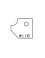 Plaquettes carbure chanfrein - 1/4 de rond - Ref. PLAQW116 - L 19.8