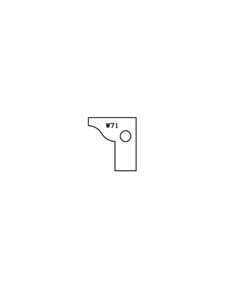 HM-Wechselplatten Konterprofil