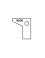 Doorframe carbide knives - Ref. PLAQW206 - N STANDARD