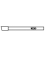 Doorframe carbide knives - Ref. PLAQW230 - Specification CHANFREIN 15°