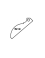 Styled moulding carbide knives - Ref. PLAQW219 - Specification STYLE CORNICHE