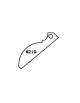 Styled moulding carbide knives